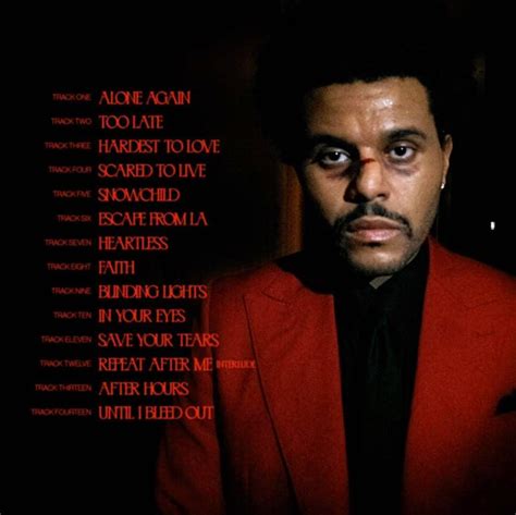 The Weeknd revela detalles de su nuevo álbum - Indie Rocks!