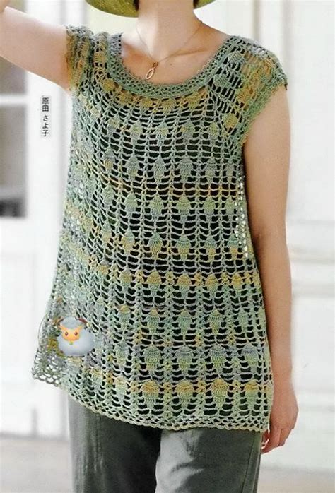 Crochet Tunic Pattern - Gorgeous Lace
