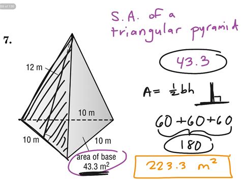 Image result for Pyramid Area Formula