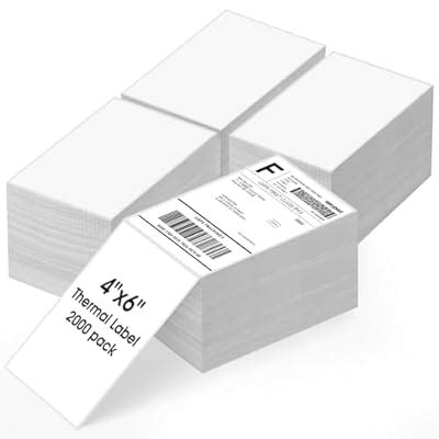 MaxGear 4 x 6 Direct Thermal Labels, 2000 Fanfold India | Ubuy