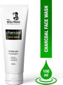 THE WOLFMAN Activated Charcoal & Neem|Oil & Acne Control,Purifying ...