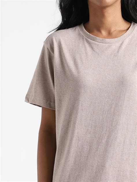 Soil Brown Organic Cotton & Naturally Fiber Dyed T-shirt – Livbio