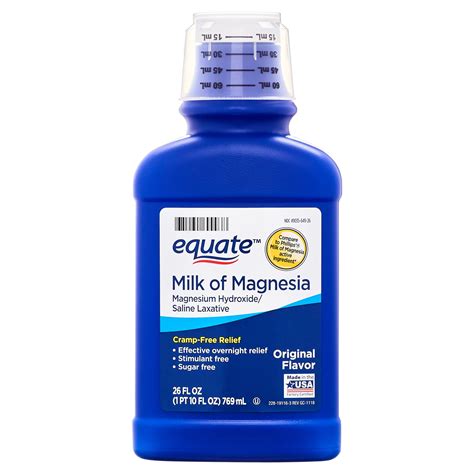 Milk of Magnesia in Laxatives - Walmart.com
