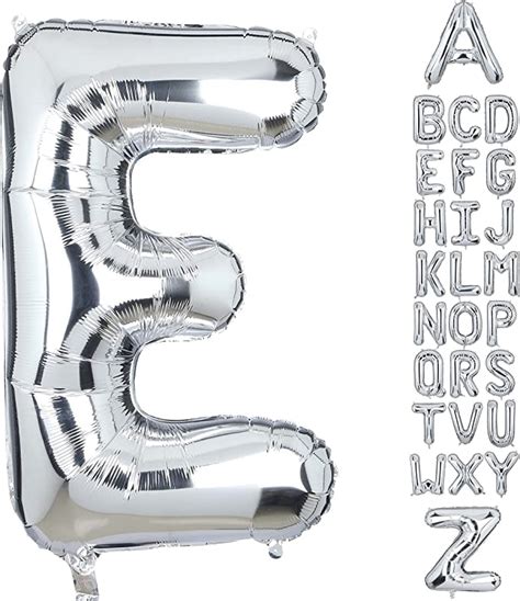PARTY Foil Balloon (Letter E) Air and Helium Quality's Available All ...
