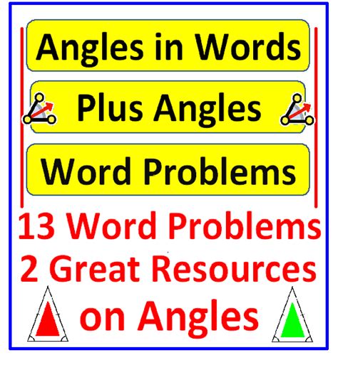 Find Angle Measure Word Problems 的图像结果