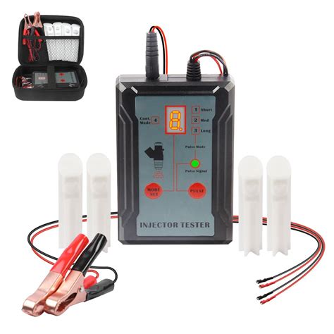 Updated Fuel Injector Tester - Dual Channel Cleaner Kit, 8 Pulse Modes ...