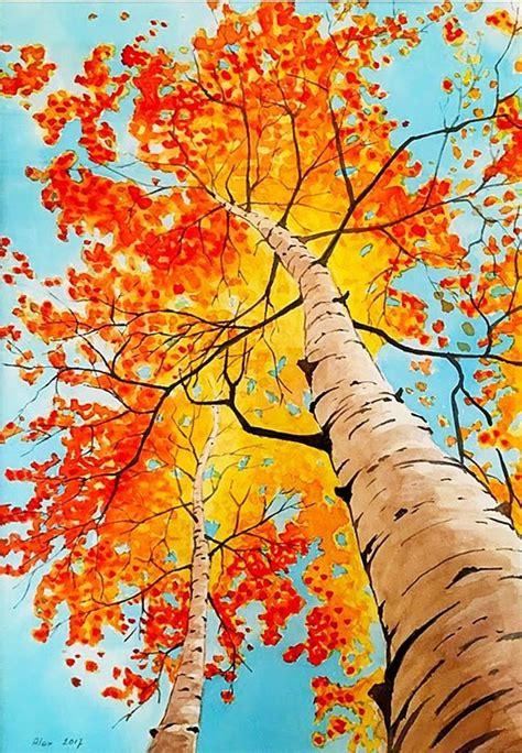 Image result for Tutorial Painting Red Tree