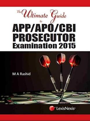 The Ultimate Guide to APP/APO/CBI Prosecutor Examination: Buy The ...