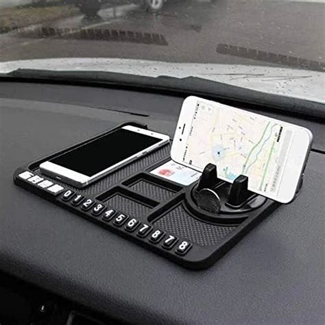 BKN® Car Dashboard Multifunctional Non Slip Anti Skid PVC Pad Mat with ...