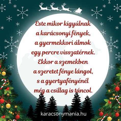 4 soros karácsonyi versek » Karácsony Mánia