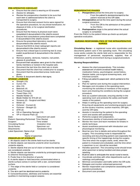 Operating Room Procedures and Guidelines 的图像结果