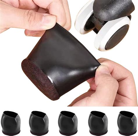 Amazon.com: RUORD Office Chair Wheel Stopper and Caster Cups for ...