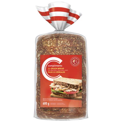 Compliments 12 Grain Bread 600 g - Voilà Online Groceries & Offers