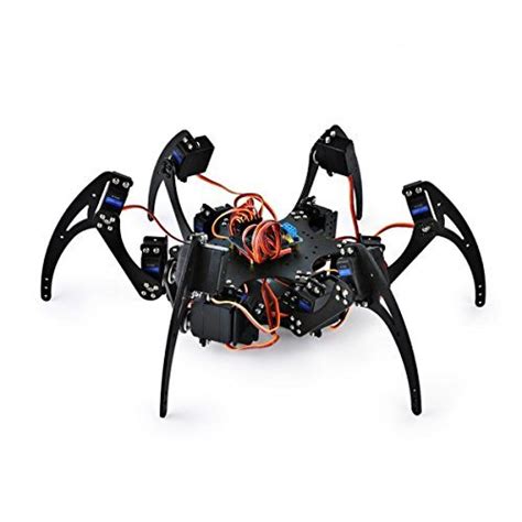 REES52 Hexapod 6 Legs Spider Robot with SR318 Servo Motor & Remote ...