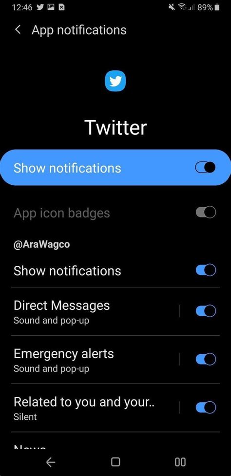 Image result for Device Notification Settings