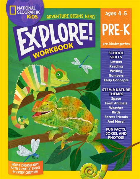 National Geographic Kids Explore! Workbook Pre-K by NATIONAL GEOGRAPHIC ...