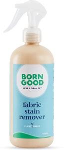 Born Good Plant Based Fabric Stain Remover Liquid - Removes 25 + Stains ...