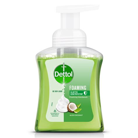 Dettol Foaming Handwash Pump - Aloe Coconut, 250ml | Rich Foam ...
