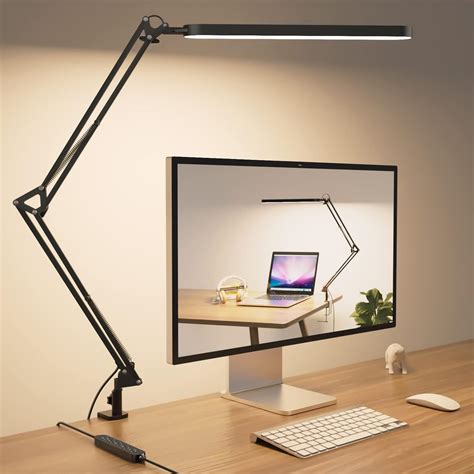 SKYLEO Desk Lamp for Home Office, Eye Comfortable LED Desk Light for ...