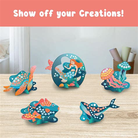 Foam It Sea Friends - Foam Sticker Mosaic Art Activity – Binca