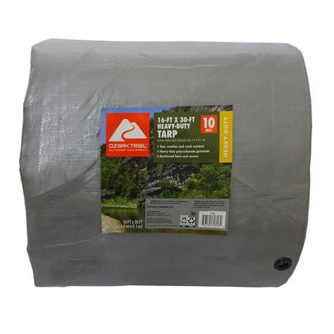16' x 30' Heavy-Duty PE Tarp by Ozark Trail Nepal | Ubuy