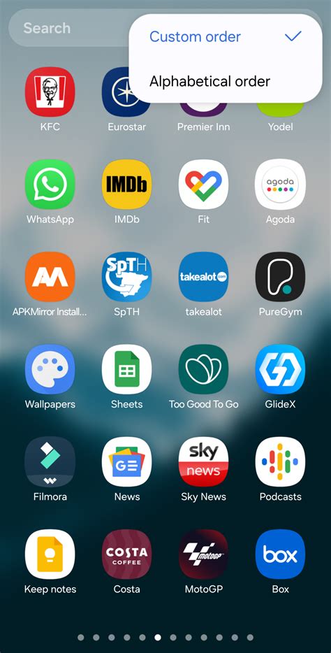 Galaxy S24 - How To Organise Your App Drawer Alphabetically - Talk Android