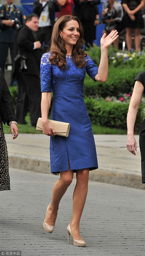 凯特王妃参加纪念日仪式，身穿亚历山大·麦昆礼服，显未来王后气质_腾讯新闻