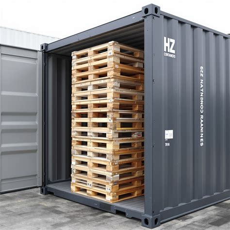 How Many Pallets Fit in a Pallet Wide Container - HZ CONTAINERS.com