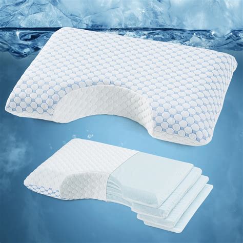 Amazon.com: USlixury Side Sleeper Pillow - Adjustable 4 Layer Side ...