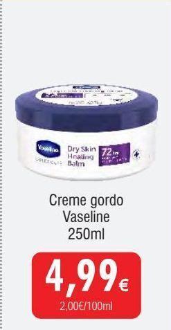 Promoção Creme hidratante vaseline em Froiz