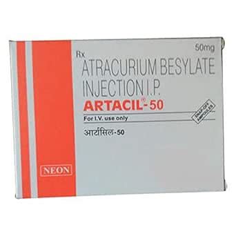 Artacil 50mg - Vial of 5ml Injection : Amazon.in: Health & Personal Care