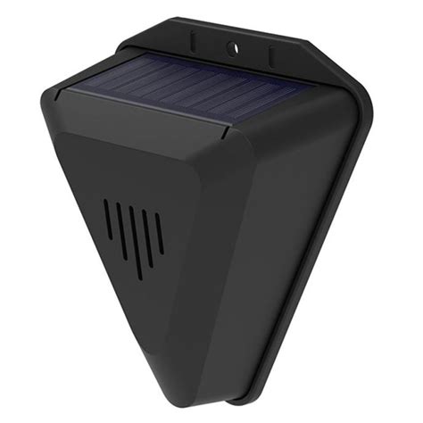 N911Q Solar Powered Outdoor Bird Repeller Multiple Sound Playback Bird ...
