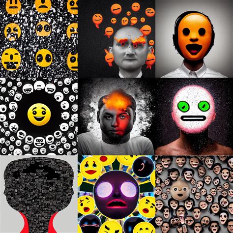 Shocked face with exploding head emoji, Sony a7R IV, | Stable Diffusion