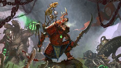 Warhammer skaven queek headtaker