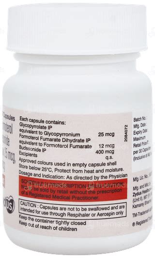 Forglyn Plus Respicaps: Uses, Side Effects, Price & Substitutes