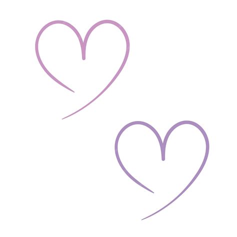 Premium Vector | Repeating pattern of purple hearts on a white background