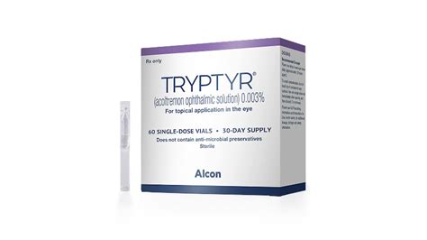 Alcon Announces US Commercial Availability of Tryptyr for Dry Eye Disease - Eyewire+