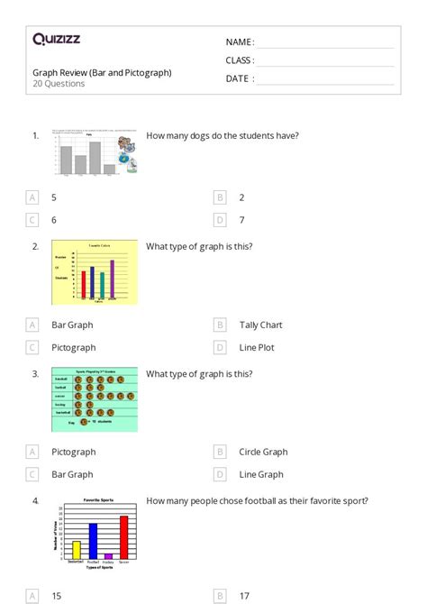 50+ Pictographs worksheets for 1st Class on Quizizz | Free & Printable