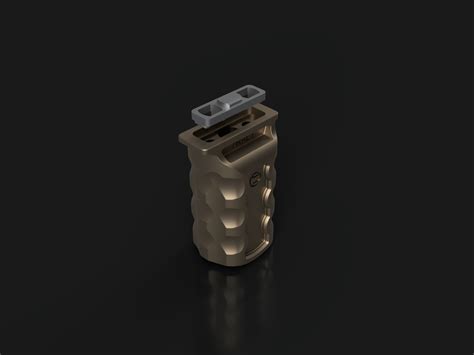 STL file RSB Style Foregrip - M-lok & Keymod 🔫・3D printable model to ...