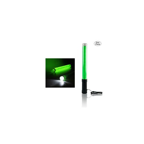 Buy Traffic Wand, 14-inch Green Traffic Control Baton with 3 Flashing ...