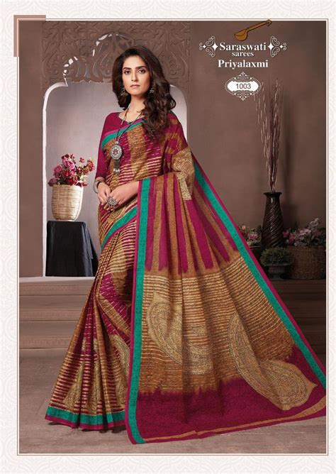 Saraswati Sarees Priyalaxmi 1 Printed Sarees Collection