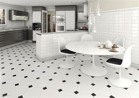 Alaska White Octagon Matt Floor Tile - EMC Tiles