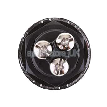 WHIZZO 12V Blue Illumination Car Engine Start Push Button Switch ...