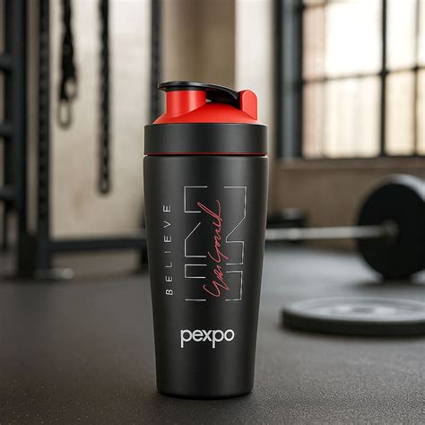 Kayo Plus Stainless Steel Shaker - Gym Shaker – pexpo