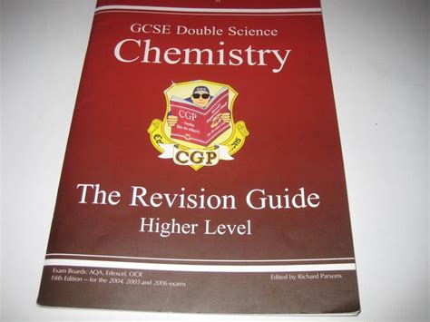 GCSE Double Science, Chemistry Revision Guide - Foundation : Parsons ...