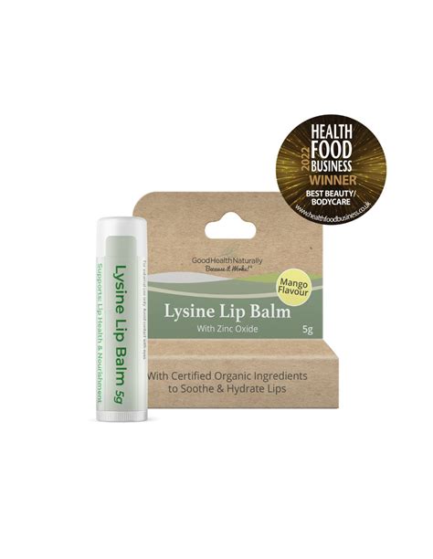 Lysine Lip Balm 5g – MicroBio Health™