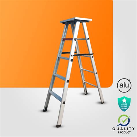 KALCO's 10ft Ladder + Both Side Flat & Round Steps + Top Plate