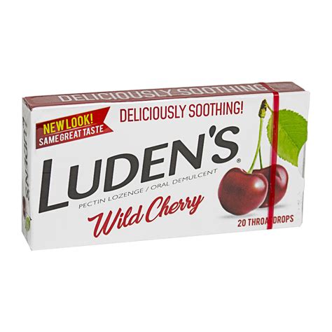 DISCONTINUED Luden's Wild Cherry Throat Drops - Box of 20 - Weiner's LTD