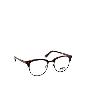 Buy Titan Full Rim Browline/Clubmaster Men's Spectacle Frame ...