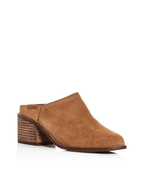 Brown Mules Heel at Jack Belser blog